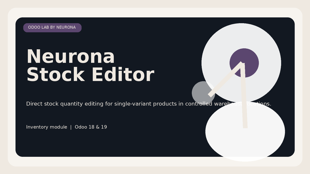Neurona Stock Editor